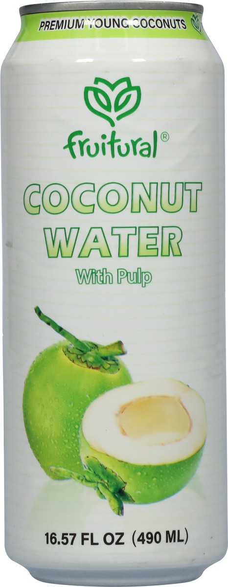 slide 7 of 11, Fruitural Coconut Water with Pulp- 16.57 fl oz, 16.5 oz