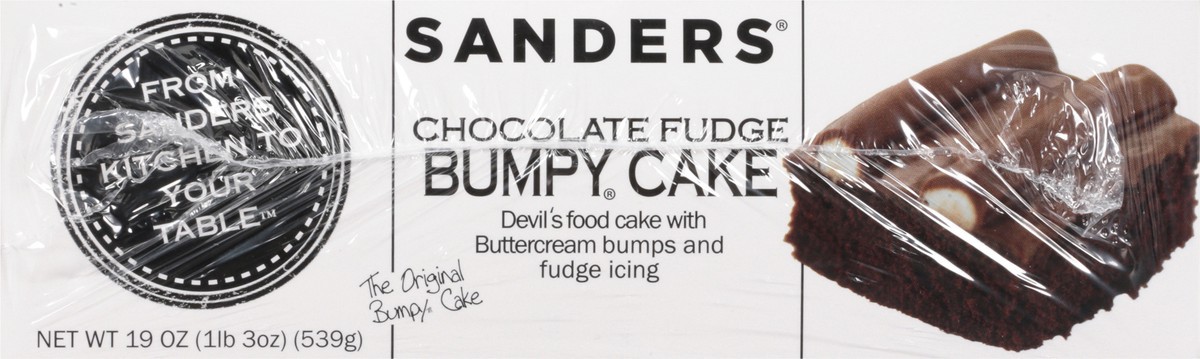 slide 4 of 9, Sanders Bumpy Devilsfood Tea Cake, 21 oz