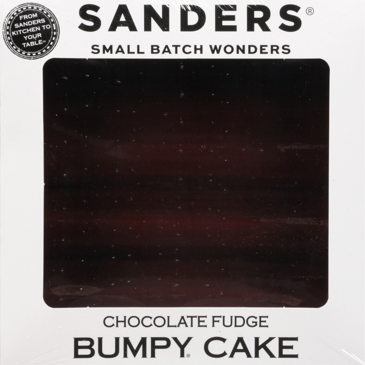 slide 6 of 9, Sanders Bumpy Devilsfood Tea Cake, 21 oz