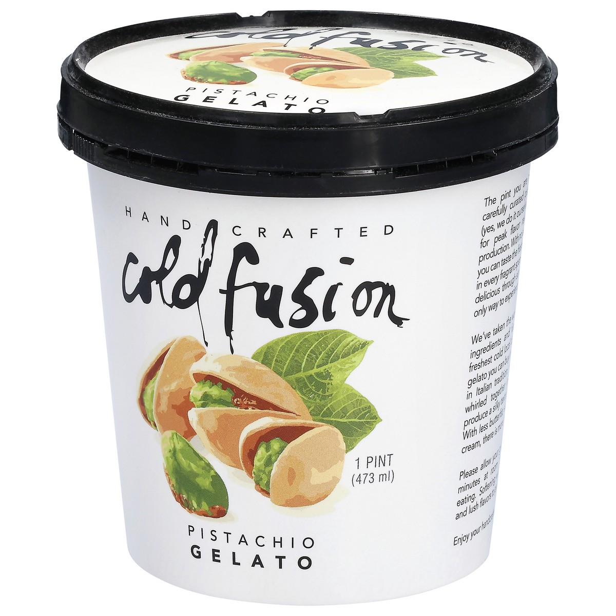 slide 2 of 4, Cold Fusion Pistachio Gelato 1 pt, 16 fl oz