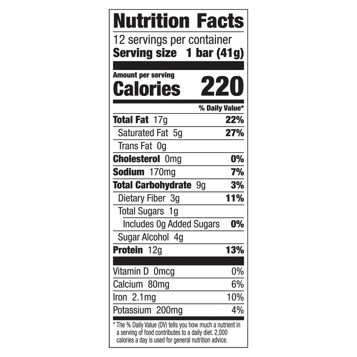 slide 4 of 13, :ratio Crunchy Bars, KETO* friendly, Lemon Almond,  12 Bars, 12 ct