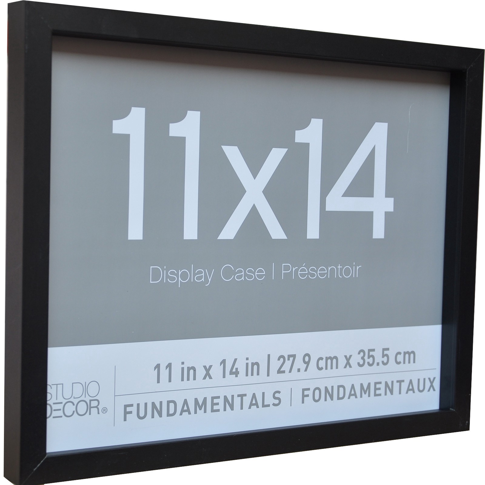 slide 3 of 4, 2 Pack Fundamentals 11" X 14" Black Shadow Boxes By Studio Decor, 11 in x 14 in