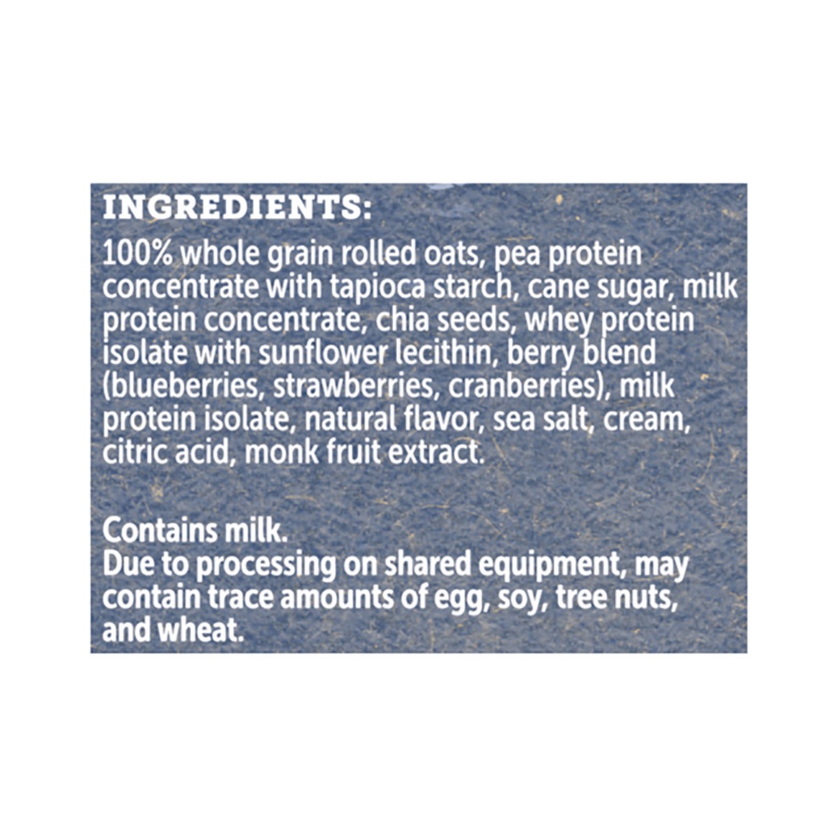 slide 7 of 12, Kodiak Cakes PEAK Oatmeal Packets, Berries & Cream, 13.23 oz/5 ct, 4 ct