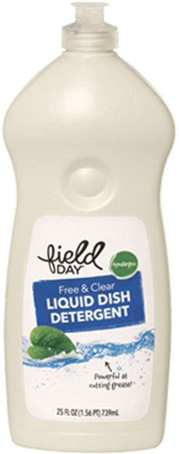 slide 1 of 1, Field Day Free & Clear Liquid Dish Detergent, 25 fl oz