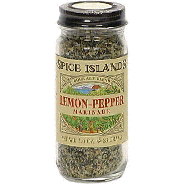 slide 1 of 1, Spice Islands Lemon-Pepper Marinade, 2.4 oz