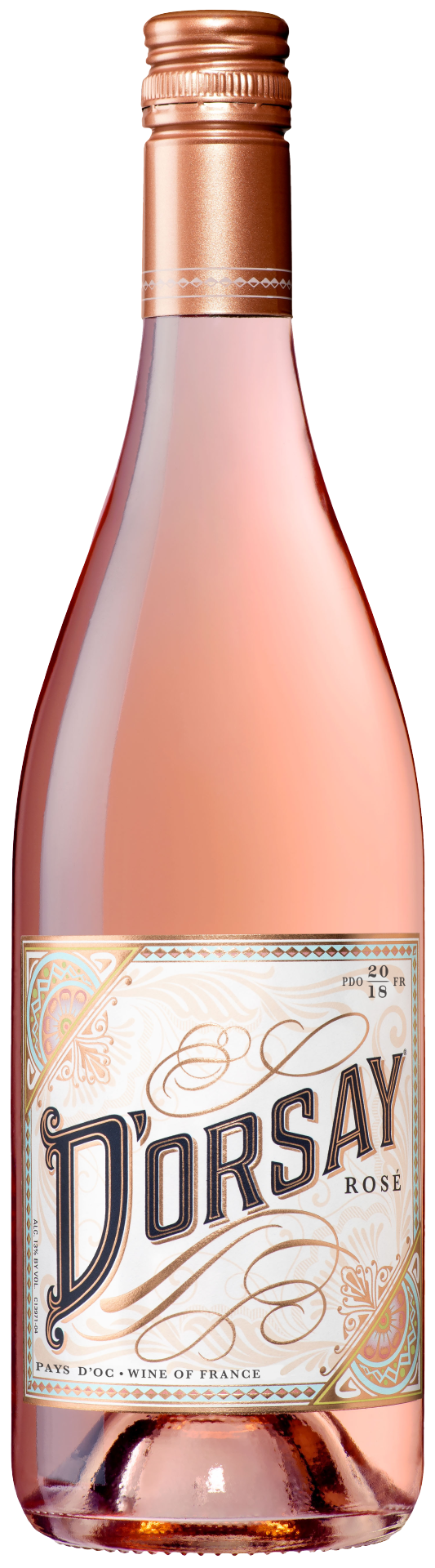 slide 1 of 1, D Orsay Cotes De Provence Rose Wine, 750 ml