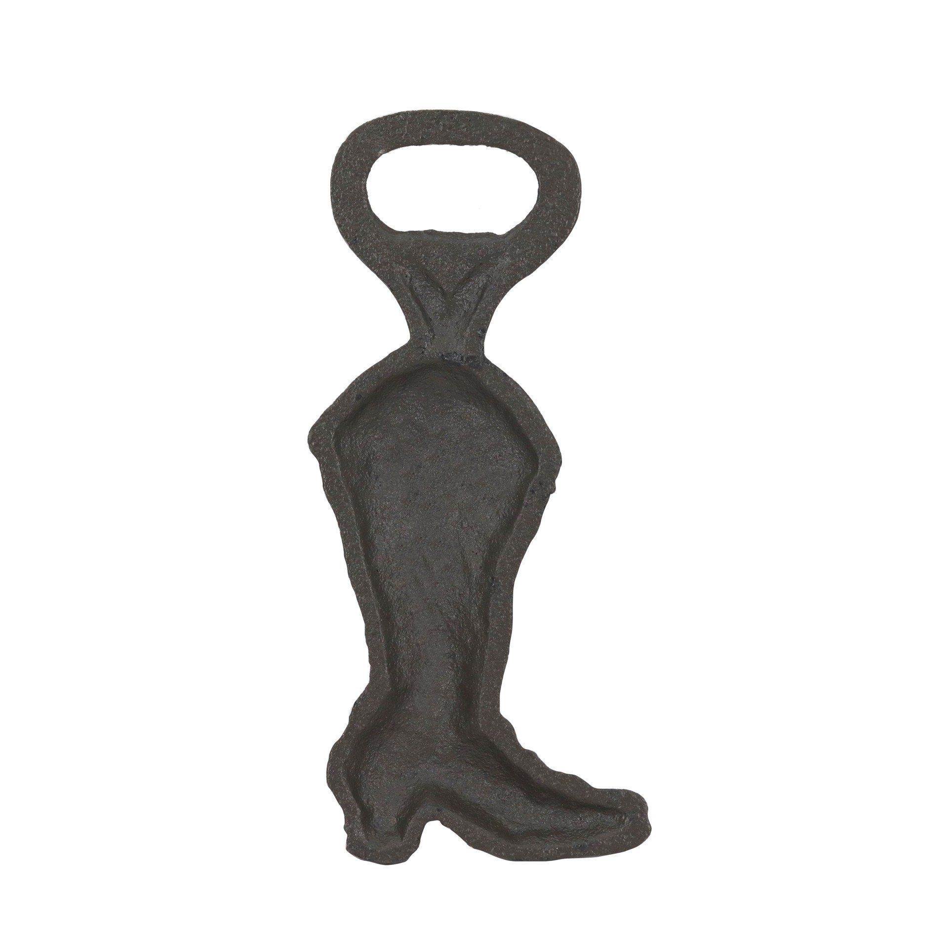 slide 2 of 2, 7" Black Boot Iron Bottle Opener By Ashland, 6.89 in x 2.87 in x 0.39 in