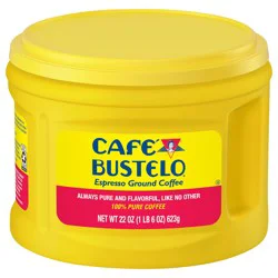 Café Bustelo Espresso Ground Coffee, Dark Roast, 22-Ounce Canister