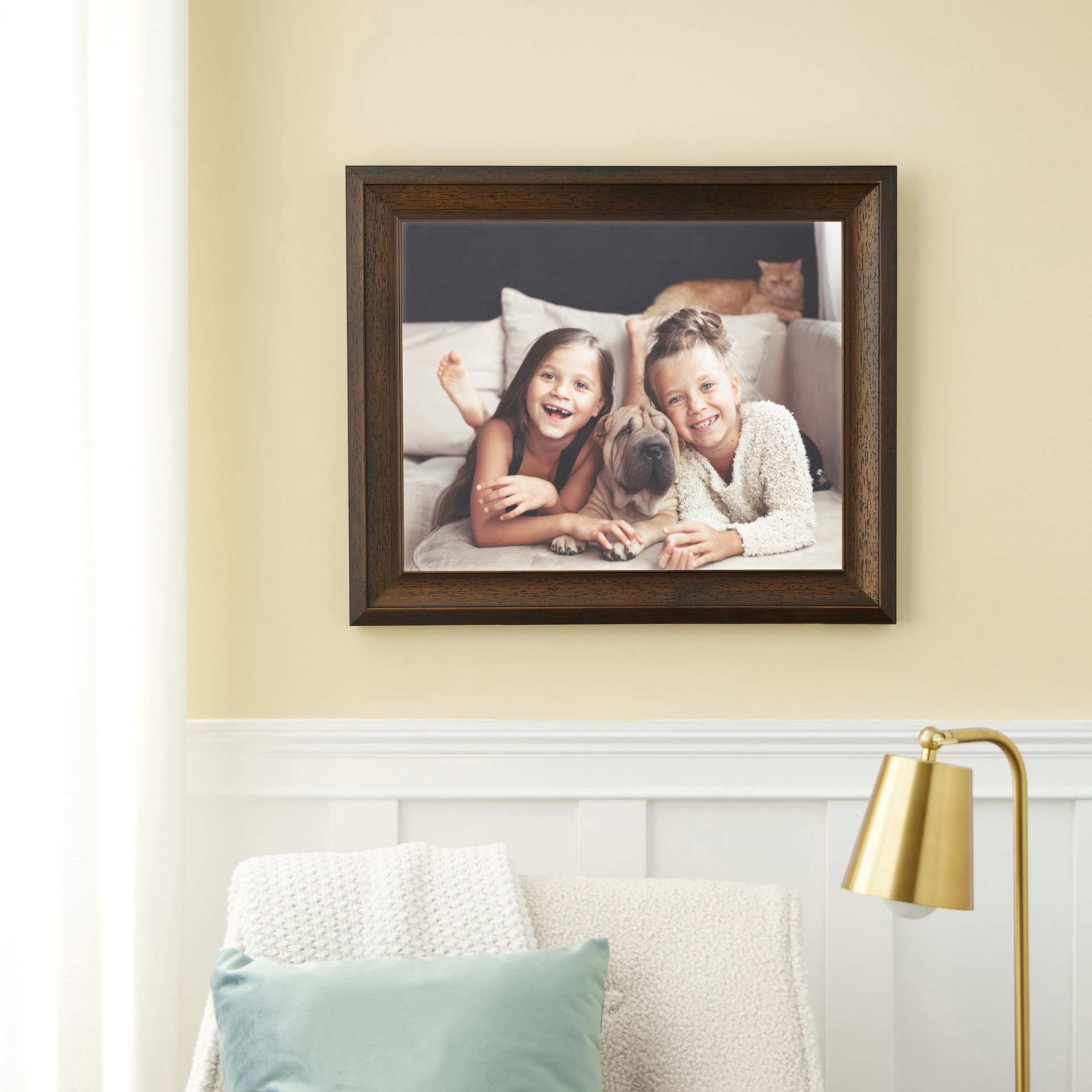 slide 2 of 3, 16" X 20" Wood Open Back Frame By Studio Decor, 16 in x 20 in