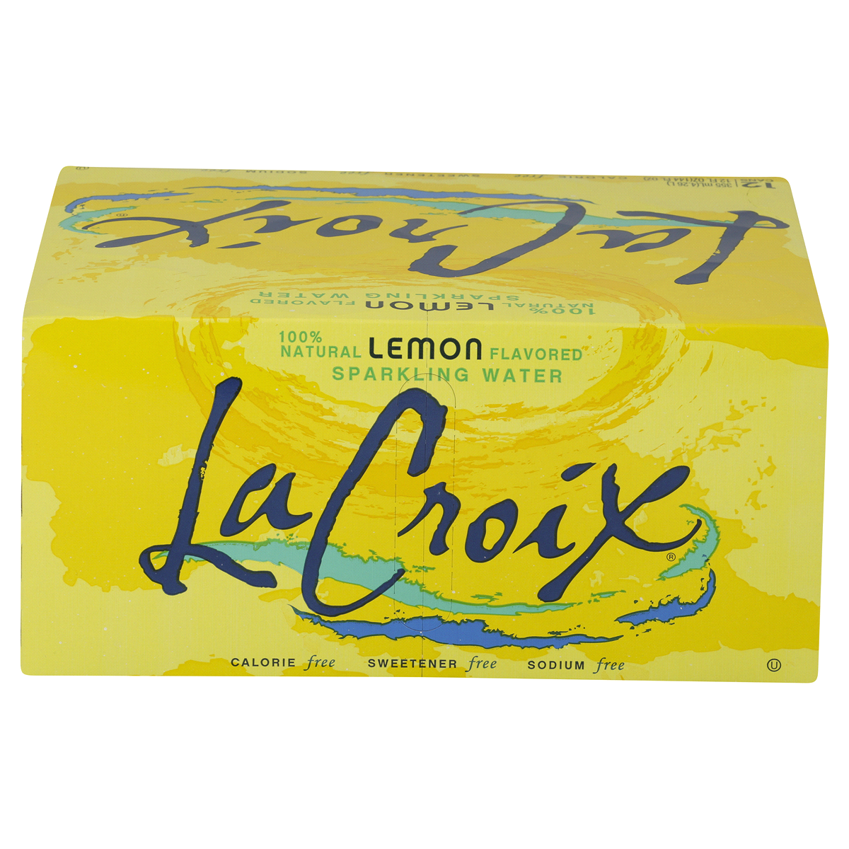 slide 3 of 6, La Croix Lemon Sparkling Water, 12 ct; 12 fl oz