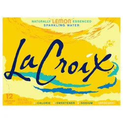 La Croix Lemon 12 Pack 12oz