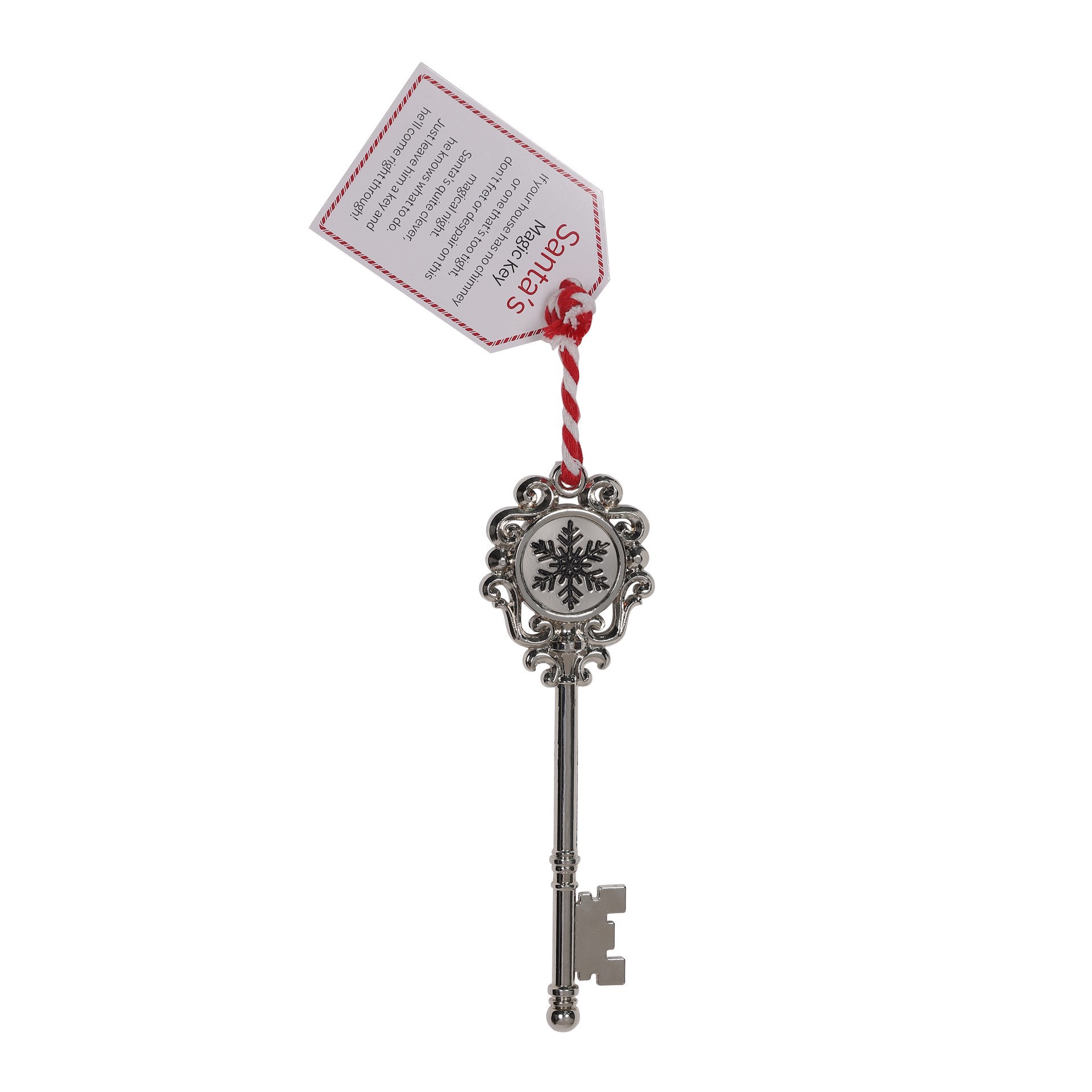 slide 10 of 10, 7.25" Santa's Magic Key Wall Decor By Ashland, 7.25 in