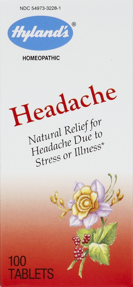 slide 1 of 5, Hyland's Headache 100 ea, 100 ct