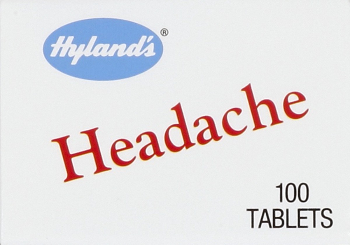 slide 5 of 5, Hyland's Headache 100 ea, 100 ct