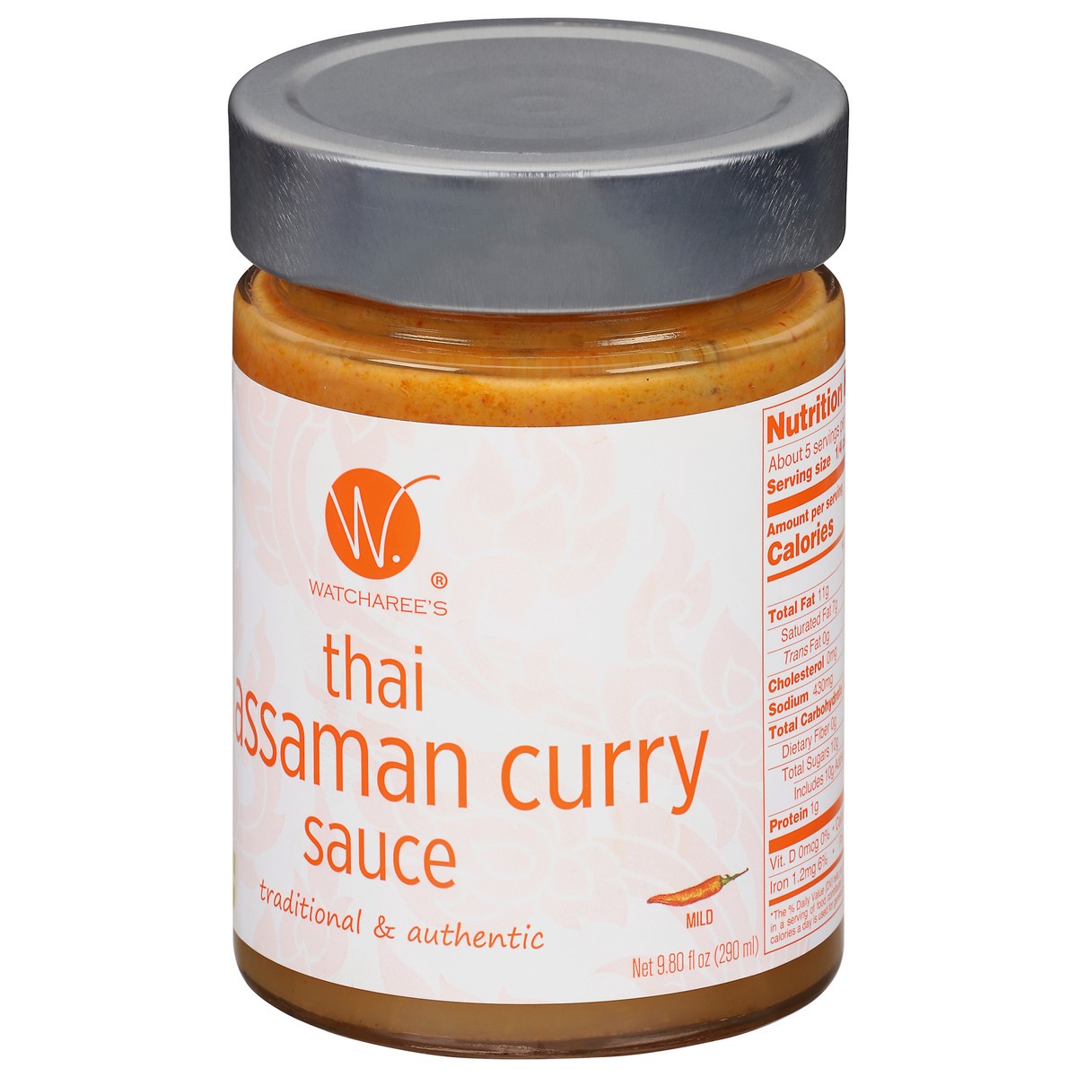 slide 9 of 9, Watcharee's Thai Massaman Curry Sauce, 9.8 fl oz