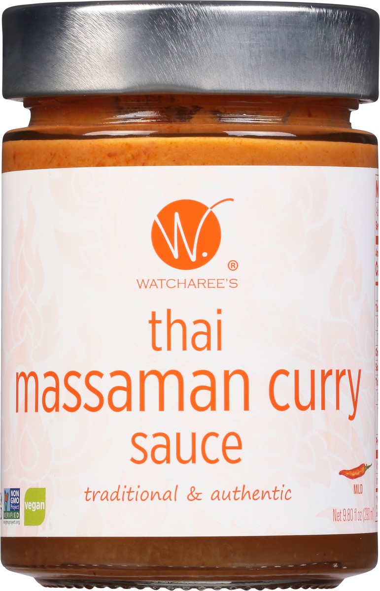 slide 8 of 9, Watcharee's Thai Massaman Curry Sauce, 9.8 fl oz