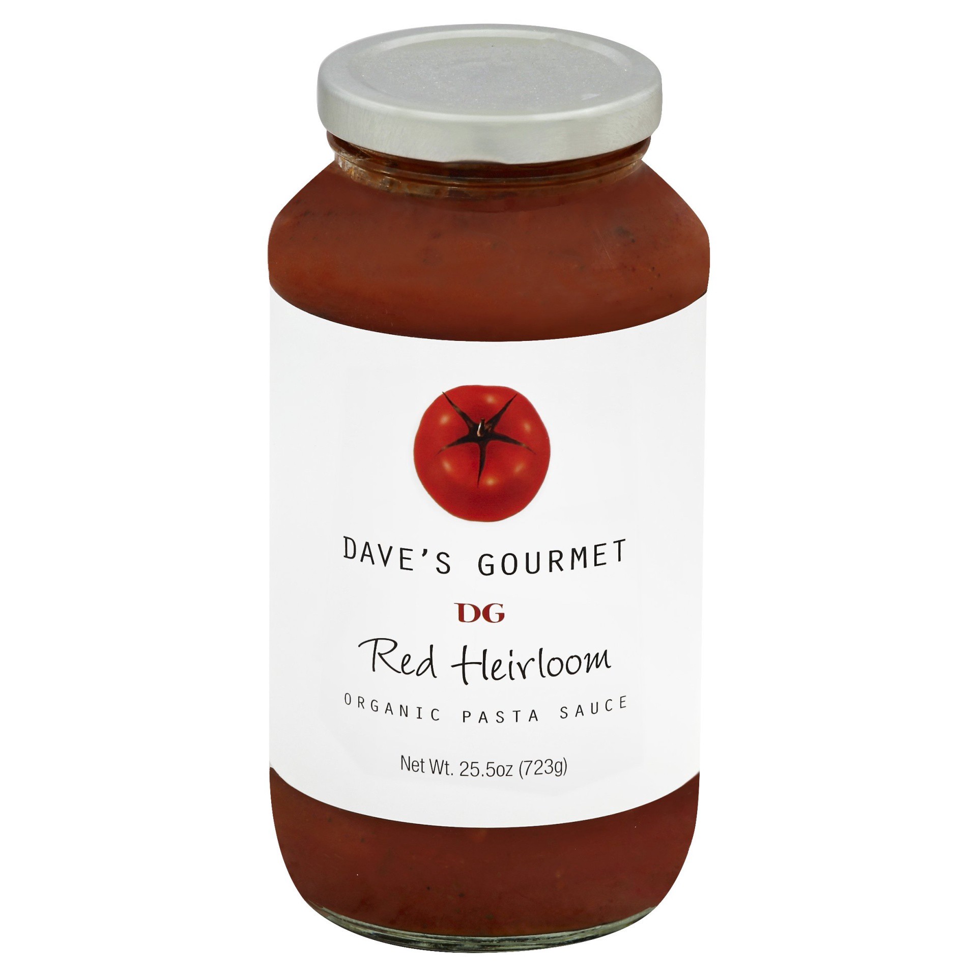 slide 1 of 1, Dave's Gourmet Dave's Heirloom Red Pasta Sauce, 26 oz