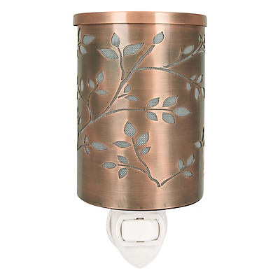 slide 1 of 1, Empire Fall Copper Leaf Outlet Warmer, 1 ct