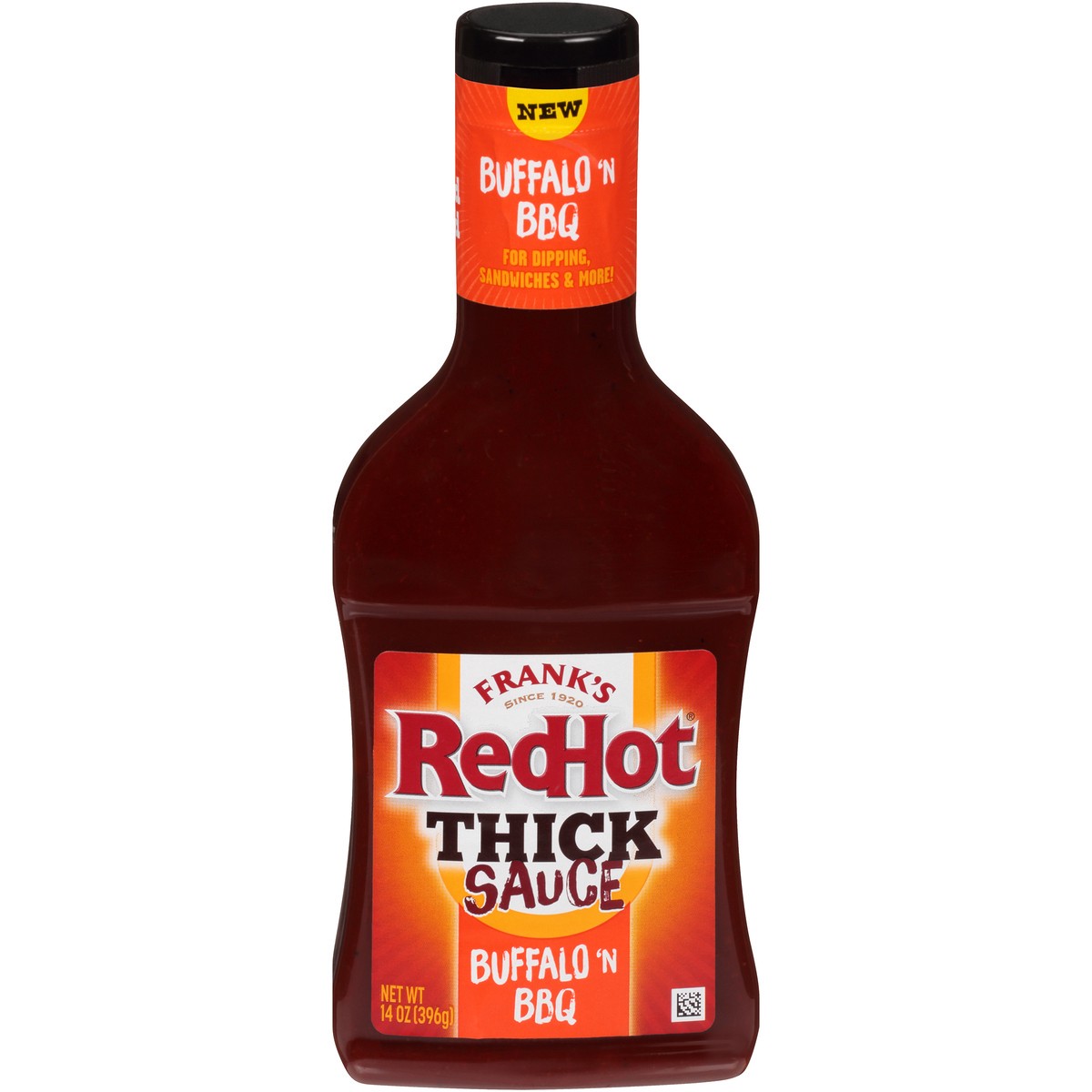 slide 2 of 13, Frank's RedHot Buffalo 'N BBQ Thick Hot Sauce, 14 oz, 14 oz