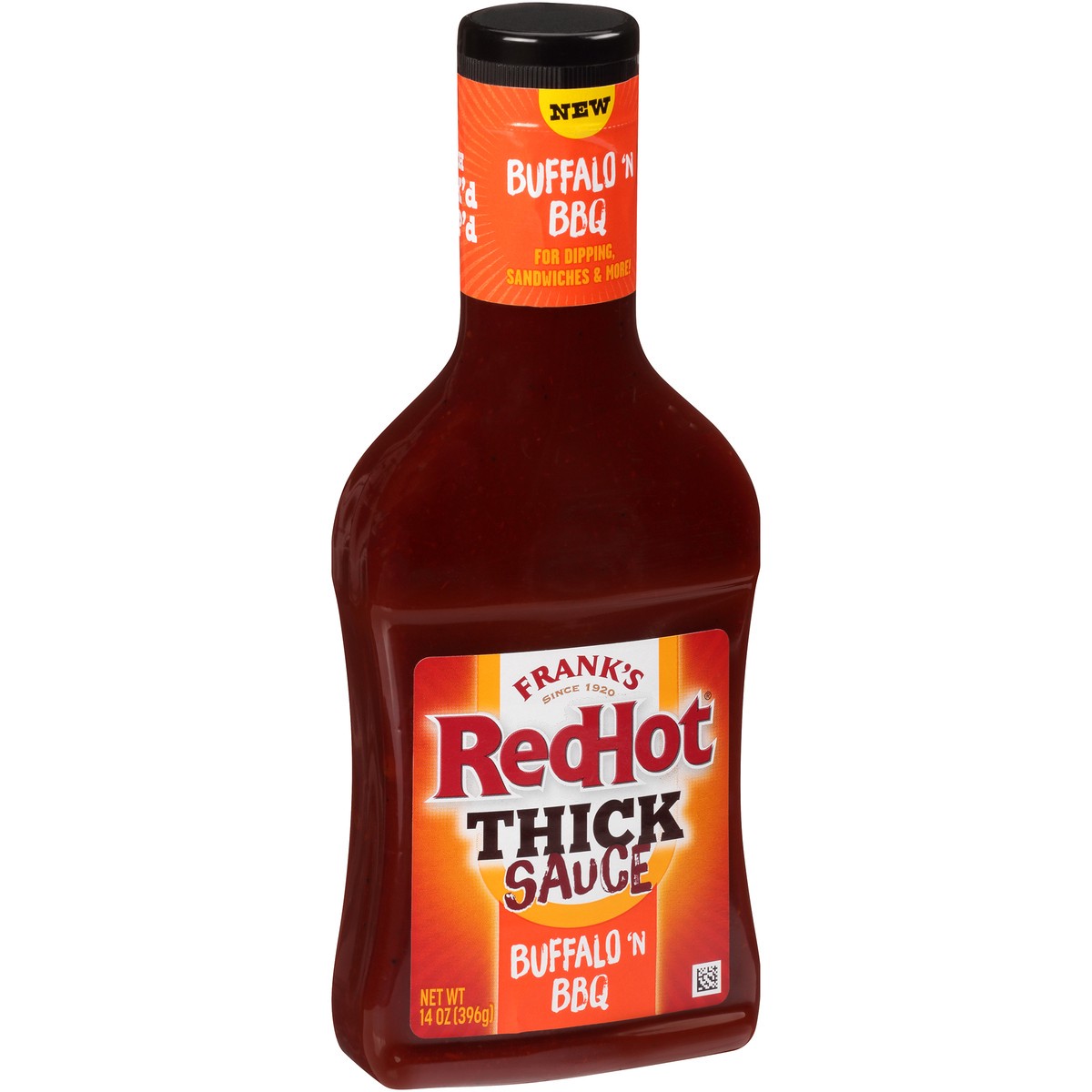 slide 4 of 13, Frank's RedHot Buffalo 'N BBQ Thick Hot Sauce, 14 oz, 14 oz