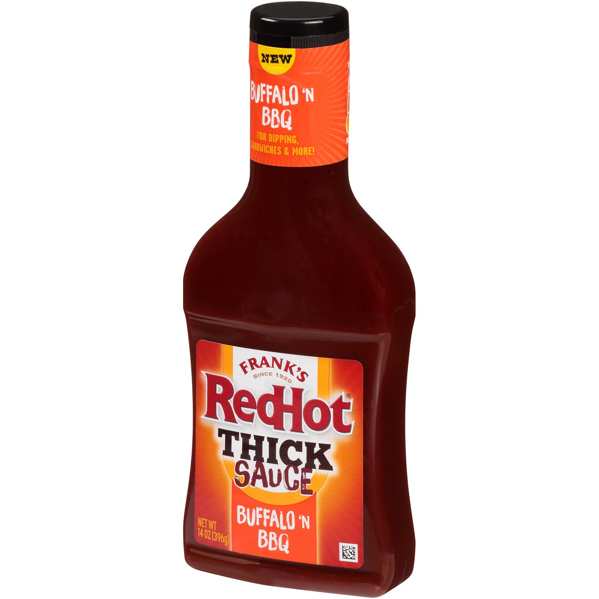 slide 5 of 13, Frank's RedHot Buffalo 'N BBQ Thick Hot Sauce, 14 oz, 14 oz