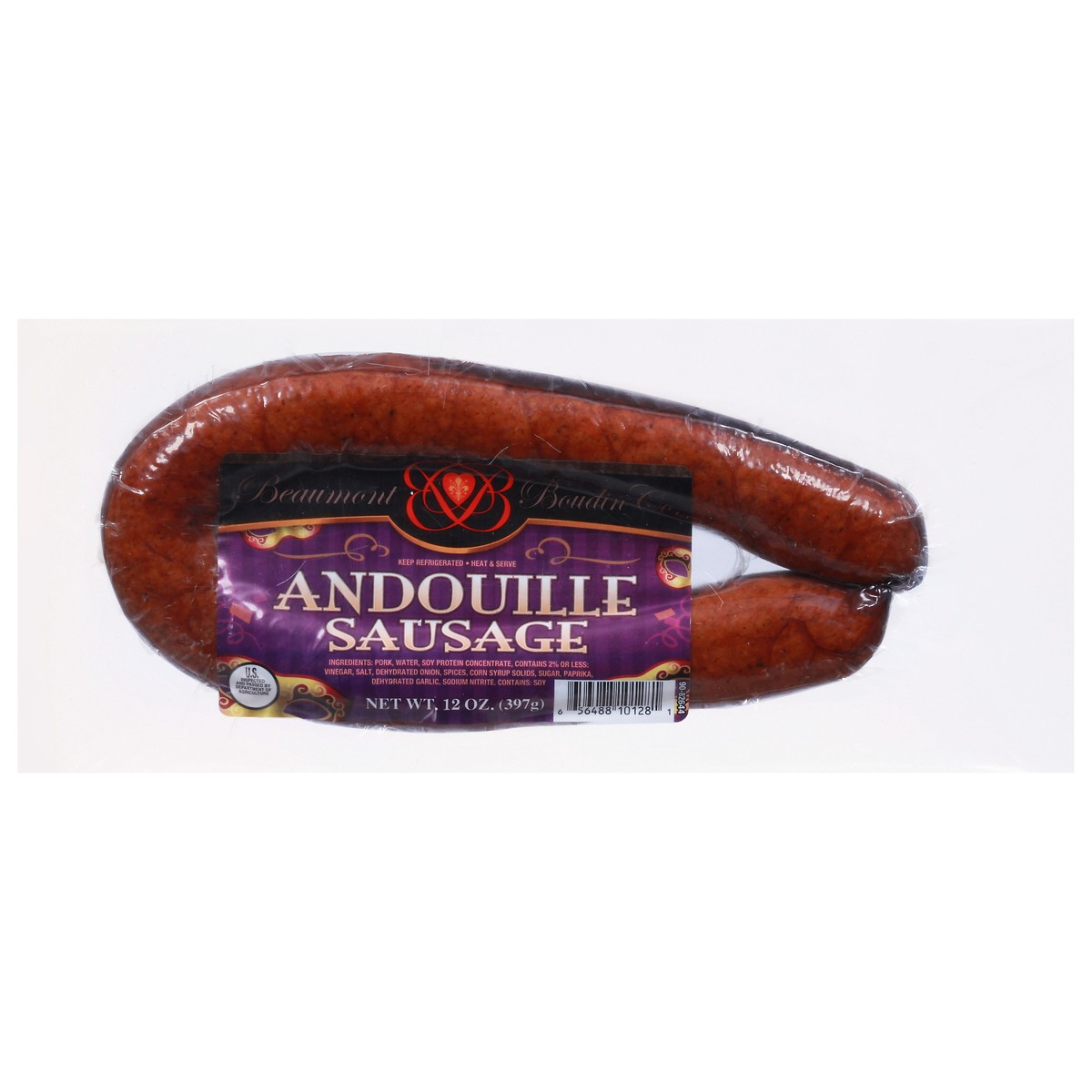 slide 1 of 11, Beaumont Products Andouille Sausage 12 oz, 14 oz