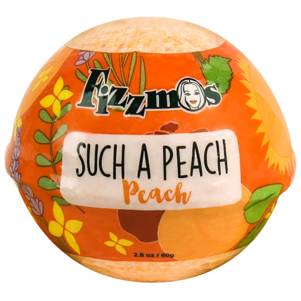 slide 1 of 1, Good Clean Fun Such A Peach Fizzmos, 2.8 oz