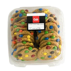 Cub Bakery M&M Cookies 20 Count, 1 Each