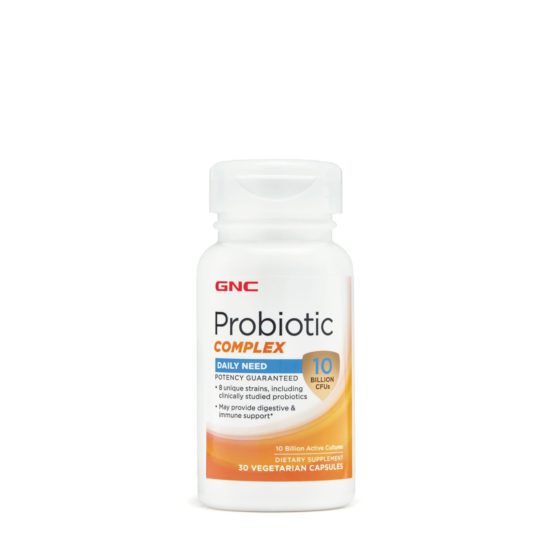 slide 1 of 1, GNC Super Probiotic Complex Daily Need 10 Billion CFUs, 30 ct