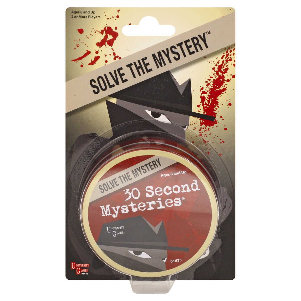 slide 1 of 9, University Games Solve The Mystery Card Game 1 ea, 1 ct