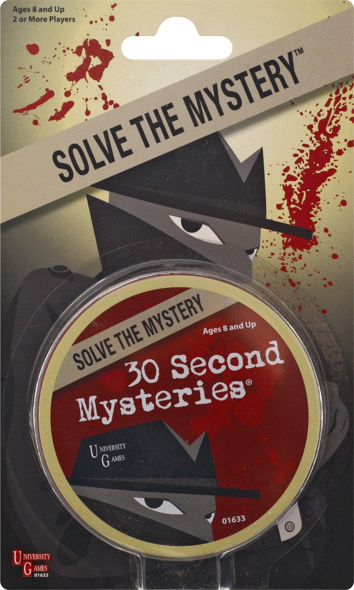 slide 6 of 9, University Games Solve The Mystery Card Game 1 ea, 1 ct