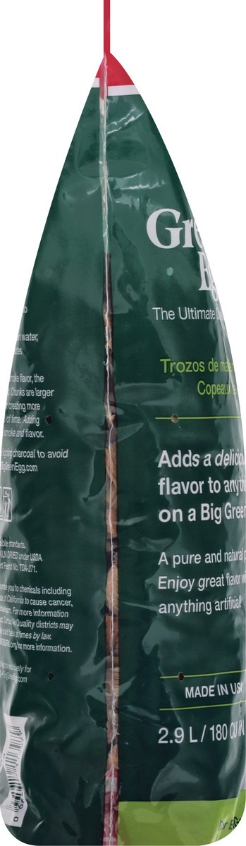 slide 2 of 11, Big Green Egg Cherry Smoking Chips 2.9 lt, 2.90 l