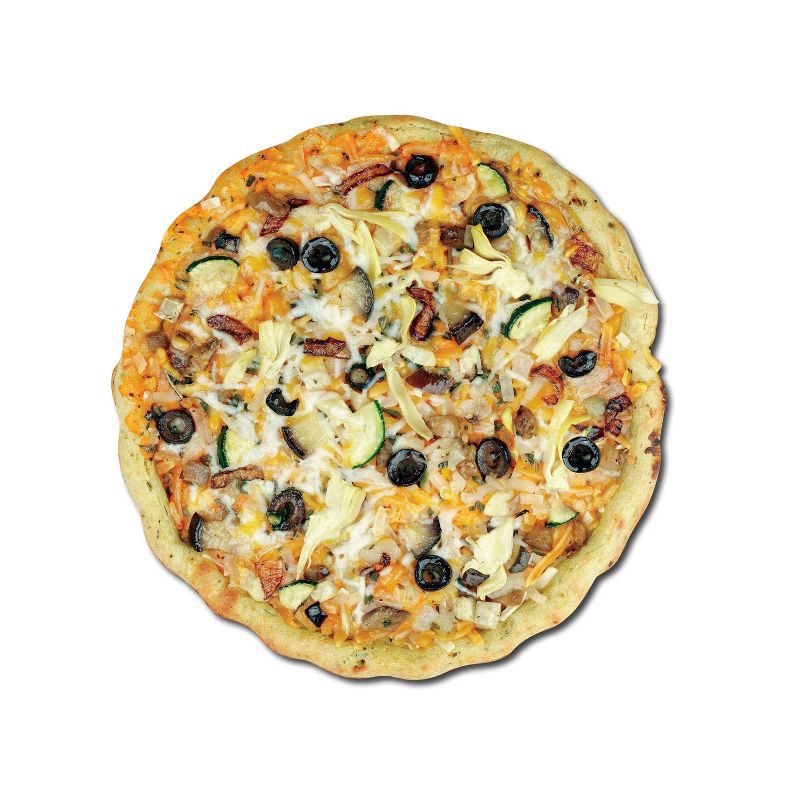 slide 3 of 3, Clo-Clo Vegan Foods Clo-Clo Mediterranean Frozen Vegan Pizza - 10oz, 10 oz
