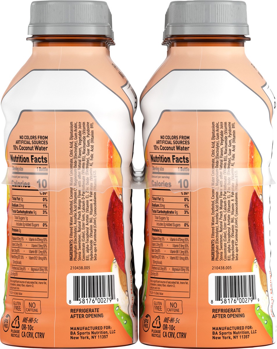 slide 2 of 12, BODYARMOR LYTE Peach Mango, 12 fl oz, 8 Pack, 8 ct