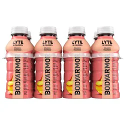BODYARMOR Lyte Peach Mango Electrolyte Sports Drink, 12 fl oz Bottles, 8 Pack