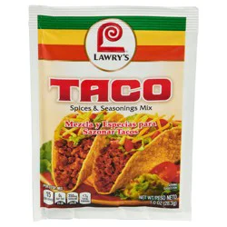 Lawry's Taco Seasoning Mix, 1 oz