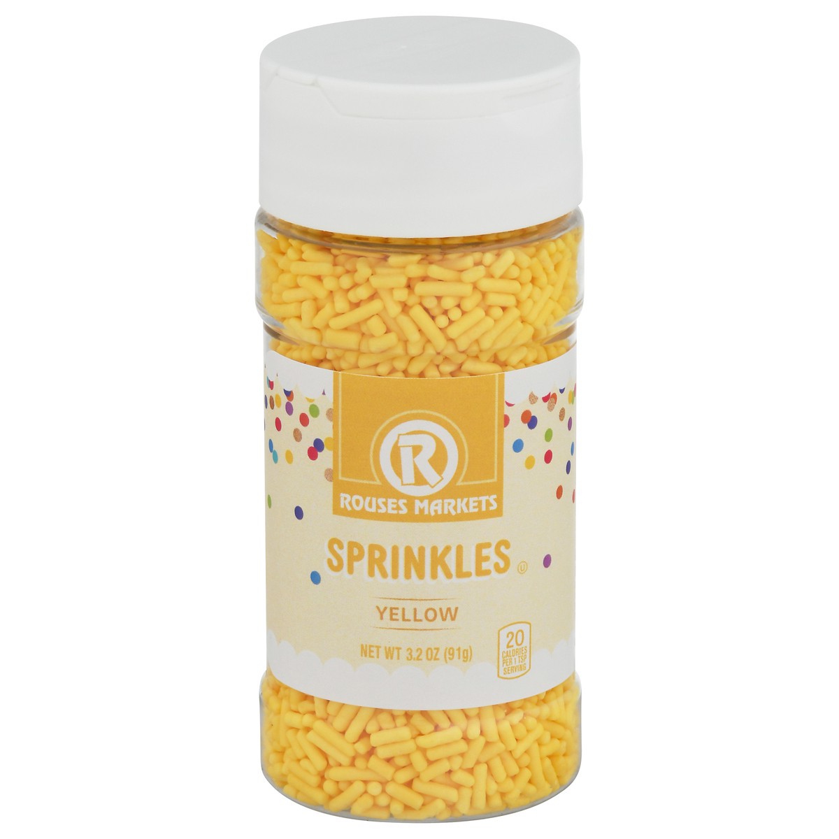 slide 12 of 14, Rouses Markets Yellow Sprinkles 3.2 oz, 3.2 oz