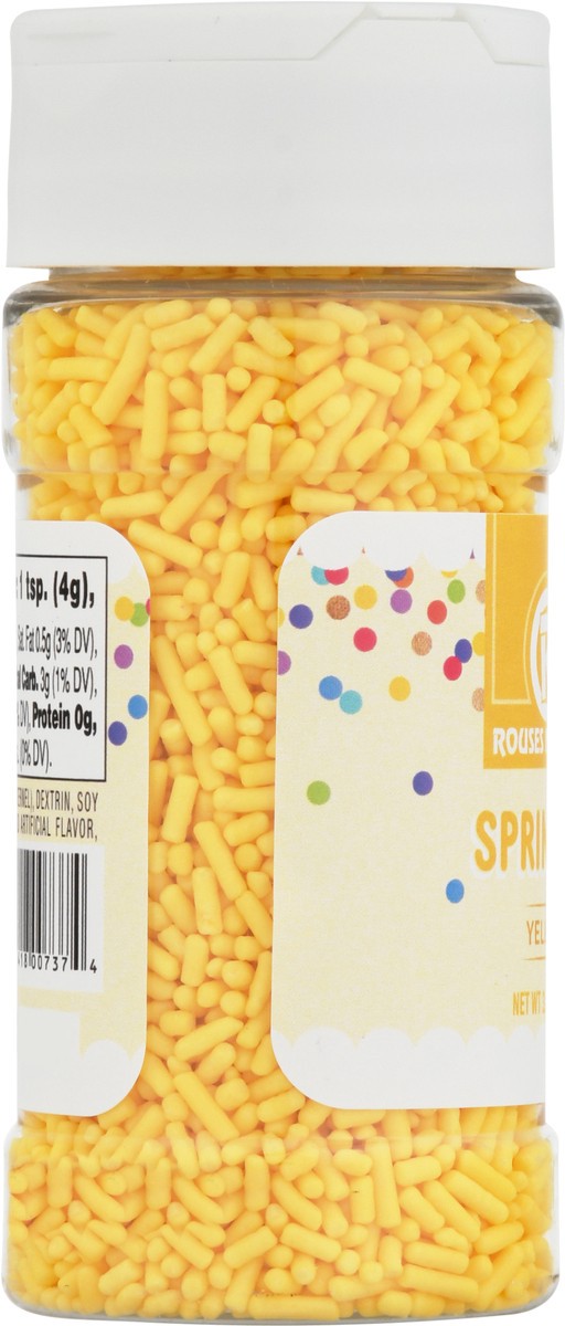 slide 10 of 14, Rouses Markets Yellow Sprinkles 3.2 oz, 3.2 oz