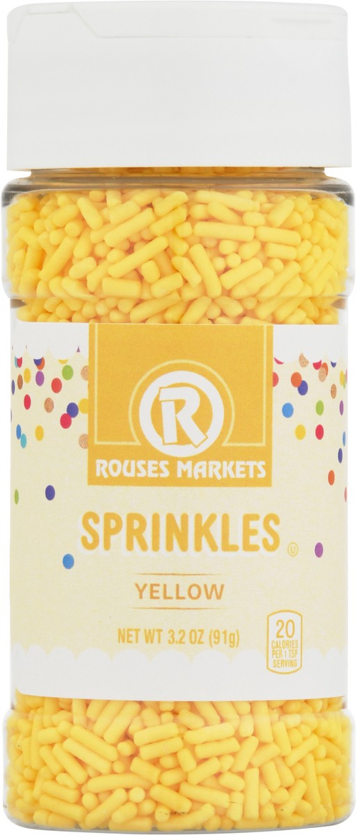 slide 6 of 14, Rouses Markets Yellow Sprinkles 3.2 oz, 3.2 oz