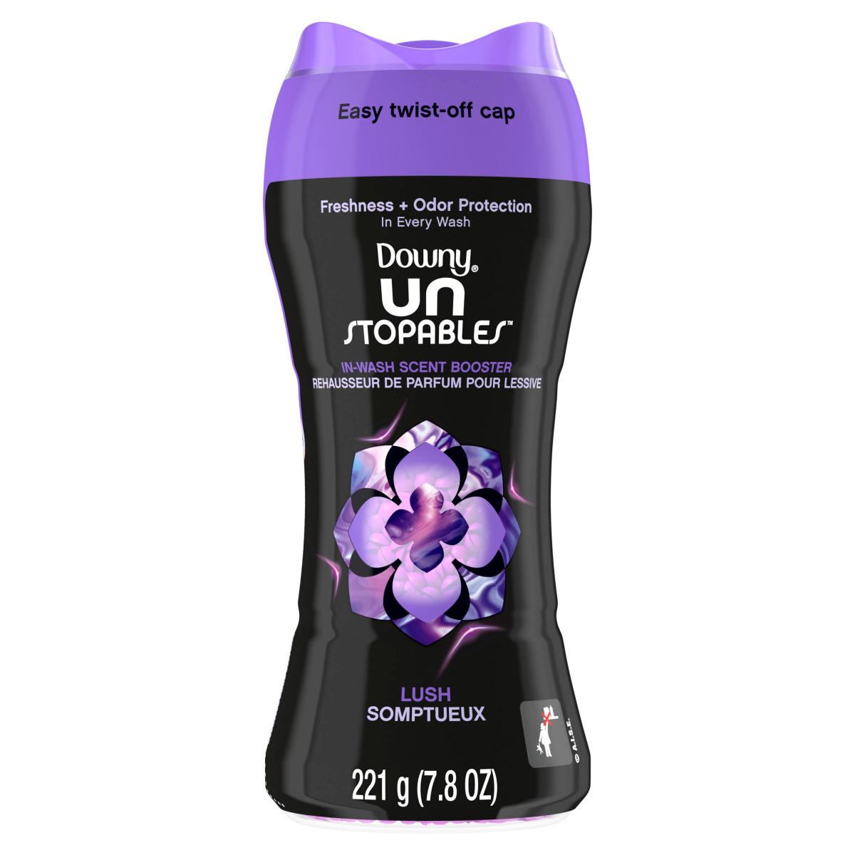 slide 1 of 22, Downy Unstopables Lush 7.8Oz, 8.6 oz