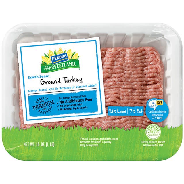 slide 1 of 1, PERDUE HARVESTLAND Fresh Ground Turkey, 1 lb