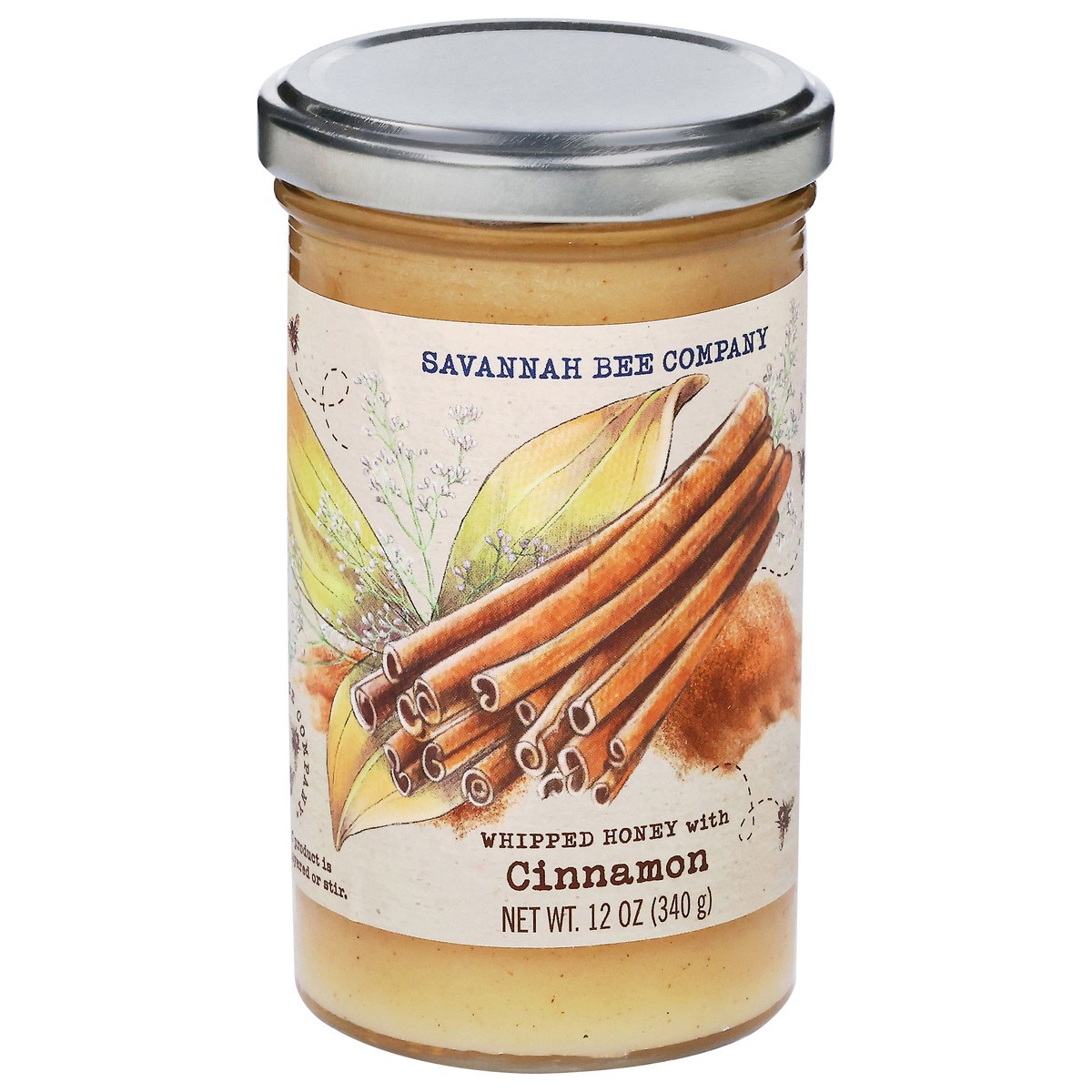 slide 13 of 14, Savannah Bee Company Cinnamon Whipped Honey, 12 oz