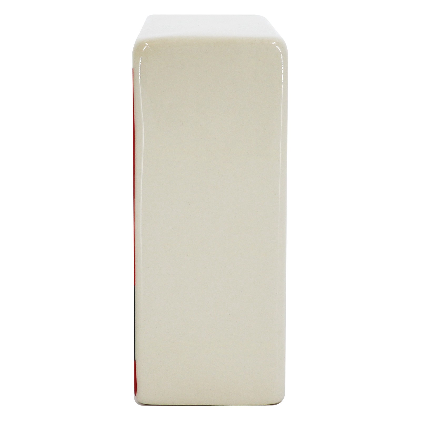 slide 2 of 4, 4.25" Merry Santa Belt Ceramic Tabletop Decor By Ashland, 4.25 in x 1.6 in x 3.8 in