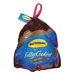 Butterball Fully Cooked Smoked Whole Young Turkey