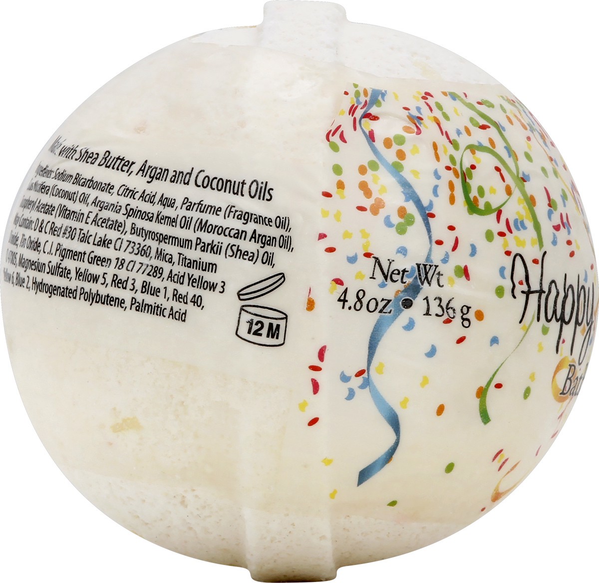 slide 3 of 7, Primal Elements Happy Birthday Bath Bomb, 4.8 oz