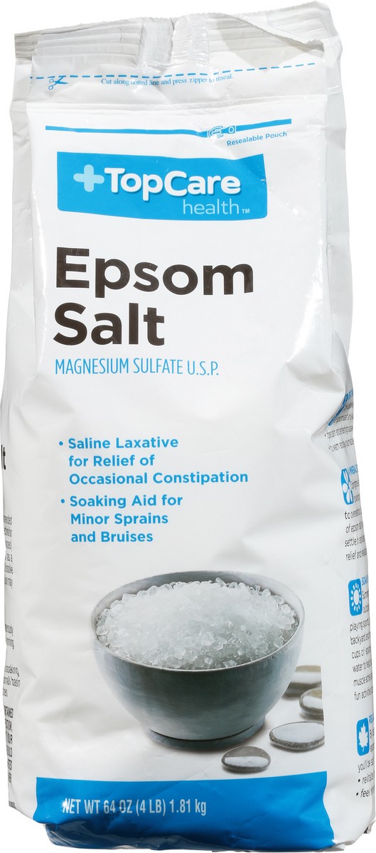 slide 1 of 9, Topcare First Aid Epsom Salts, 4 lb