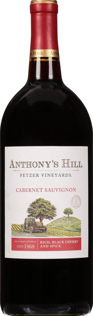 slide 2 of 9, Anthonys Hill Anthony's Hill Cabernet Sauvignon, 1.50 liter