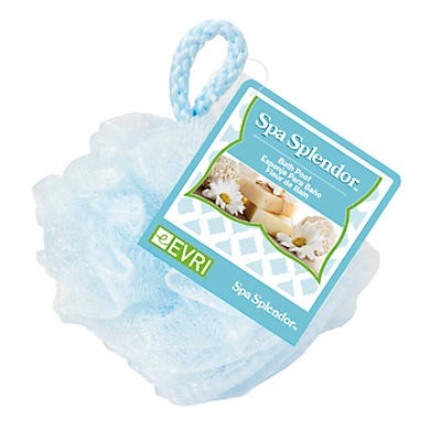 slide 1 of 1, Evriholder Products Deluxe Spa Splendor BathPoof, 1 ct