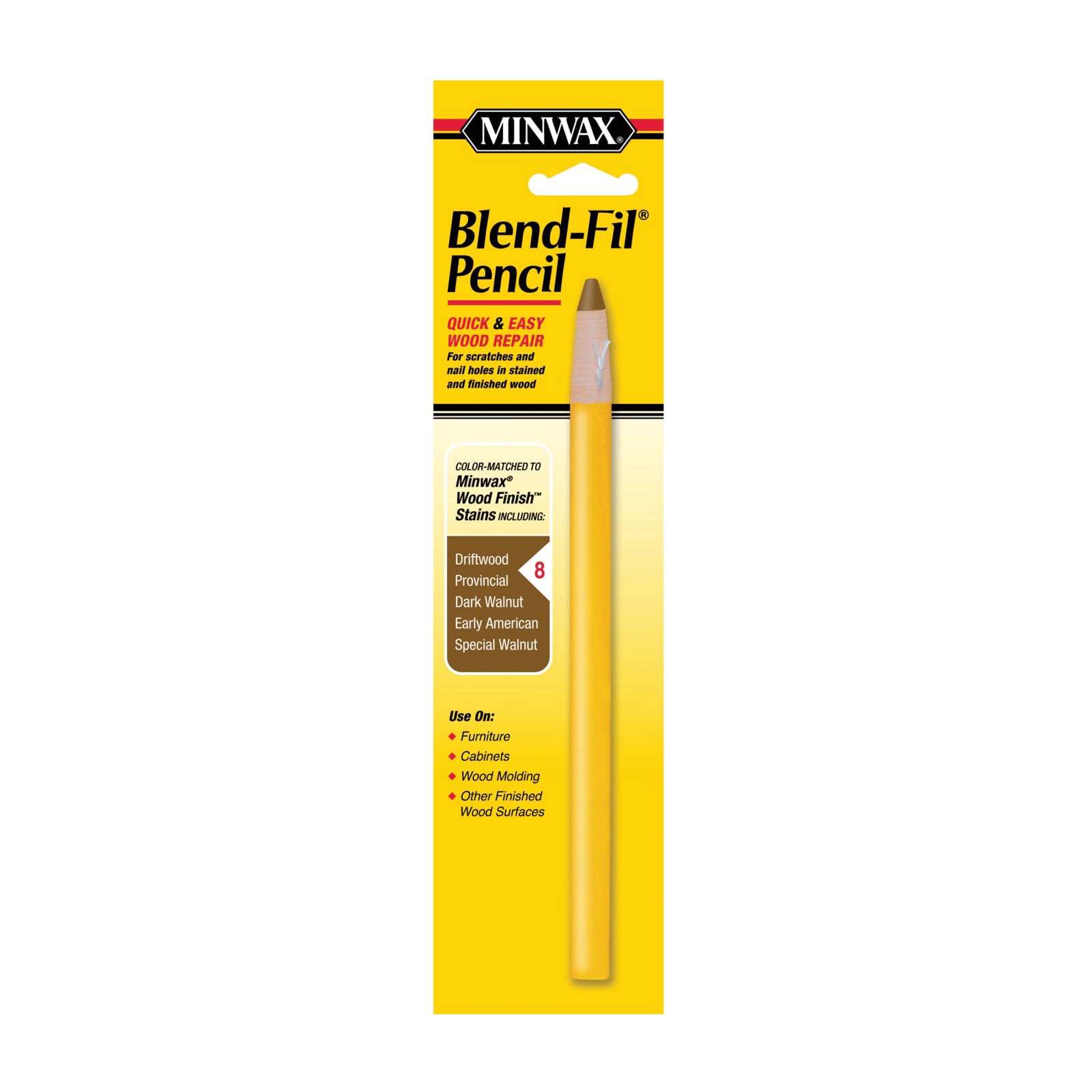 slide 4 of 5, Minwax Blend Fil Dark Walnut Blend Pencil, 1 ct