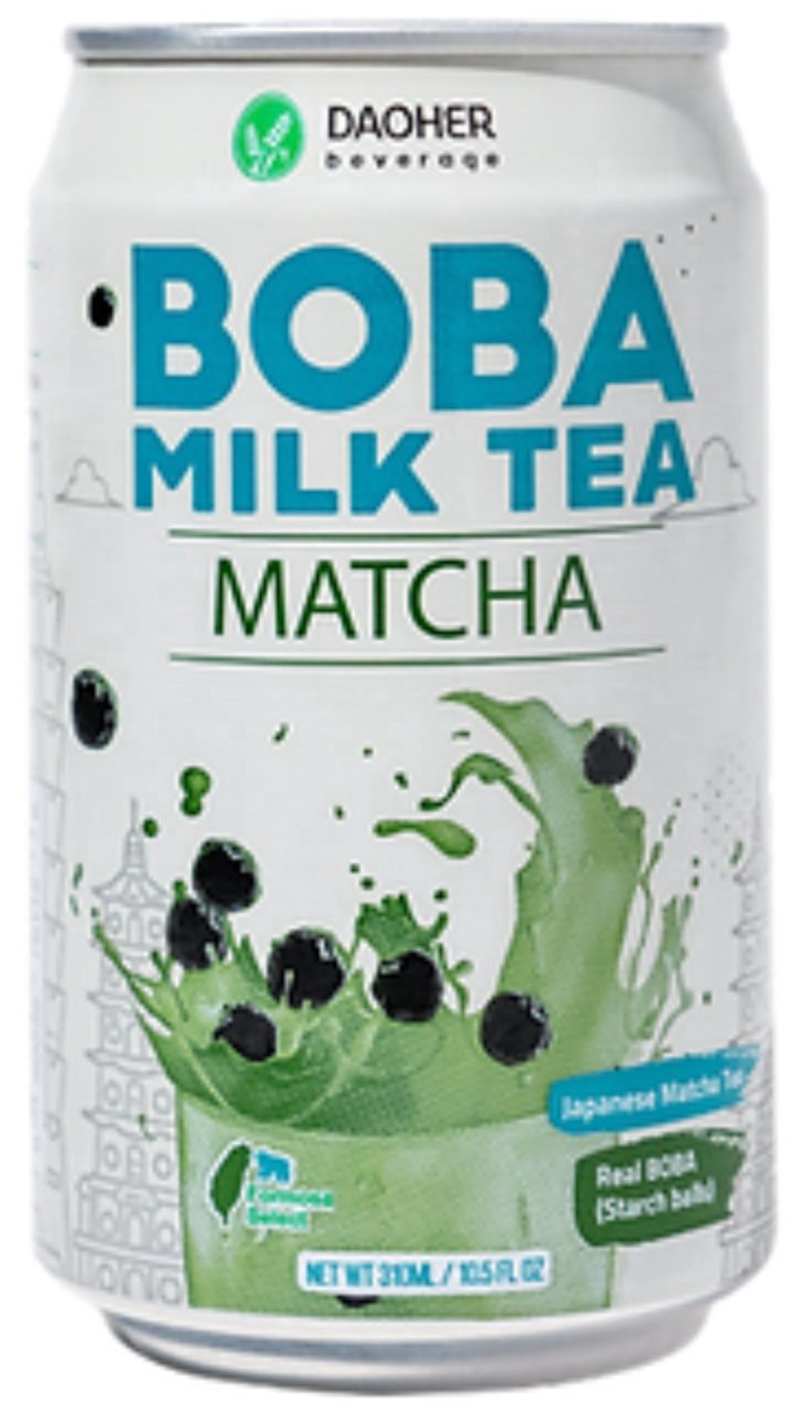 slide 1 of 1, DaoHer Matcha Boba Milk Tea, 10.5 oz